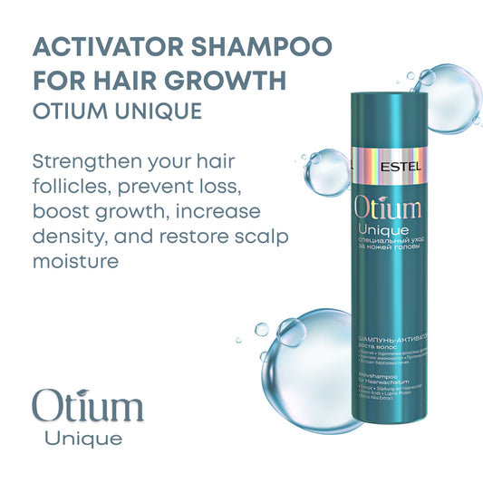 ESTEL OTIUM UNIQUE Activator Shampoo for Hair Growth