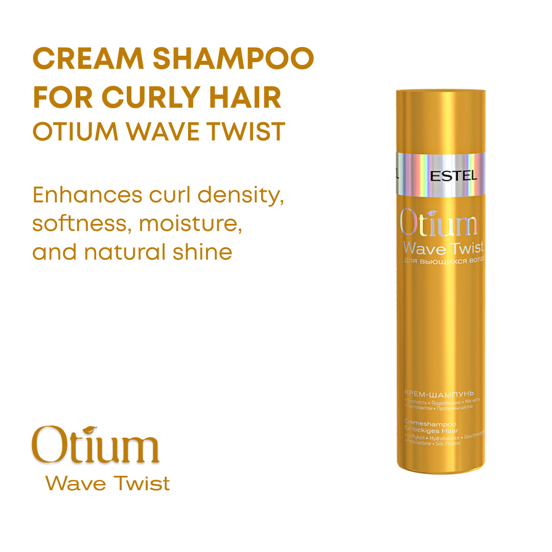 ESTEL OTIUM WAVE TWIST Cream Shampoo for Curly Hair