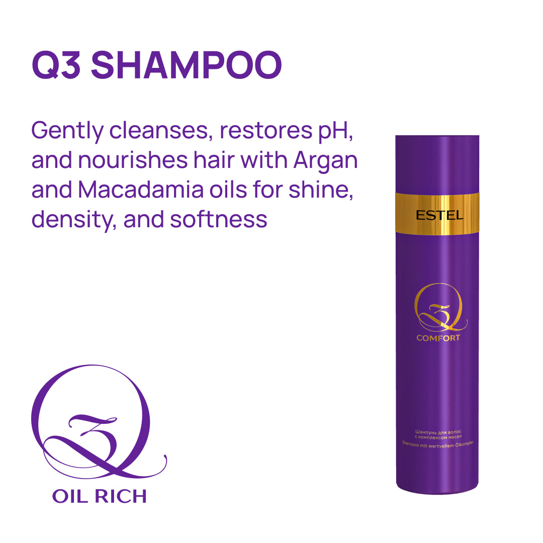 ESTEL Q3 Oil Complex Hair Shampoo