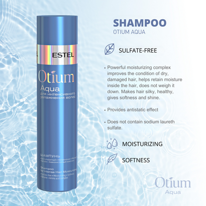 ESTEL OTIUM AQUA Intense Moisturizing Shampoo