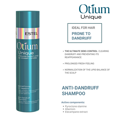 ESTEL OTIUM UNIQUE Anti-Dandruff Shampoo