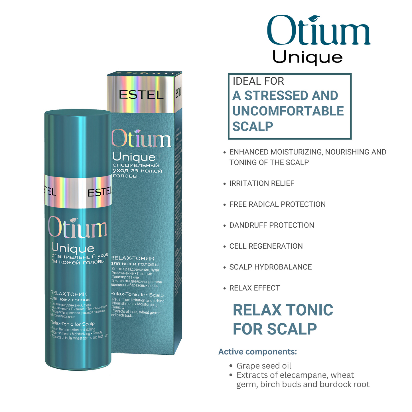 ESTEL OTIUM UNIQUE RELAX Scalp Tonic